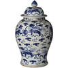 Foo Dog Temple Jar