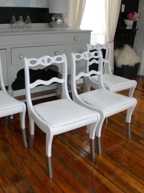 Slippered Croc Dining Chairs  SALE