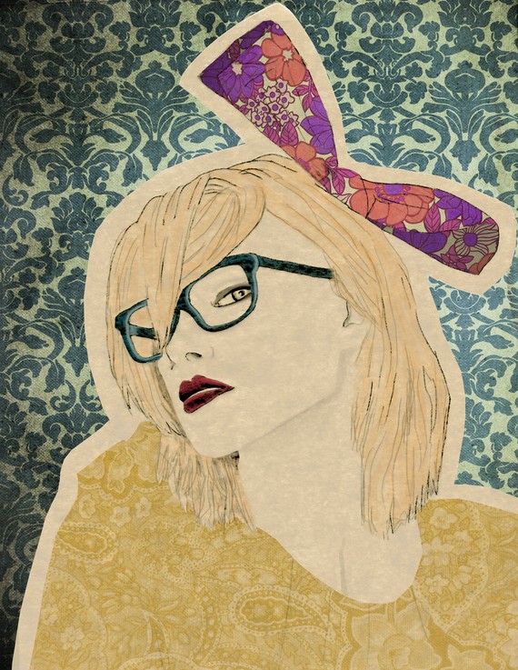 Marc Jacobs Ad Illustration Print