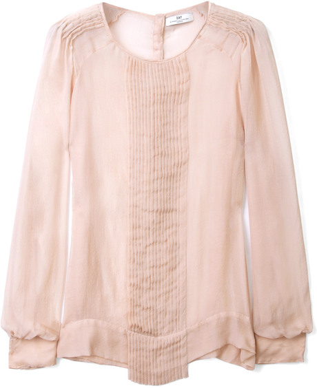 Day Birger Et Mikkelsen Day Pleatings Blouse in Pink