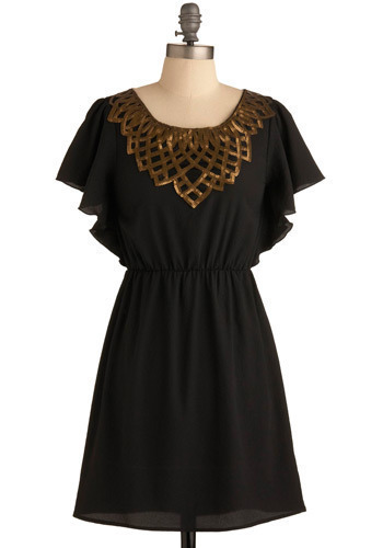 The Golden Ruler Dress