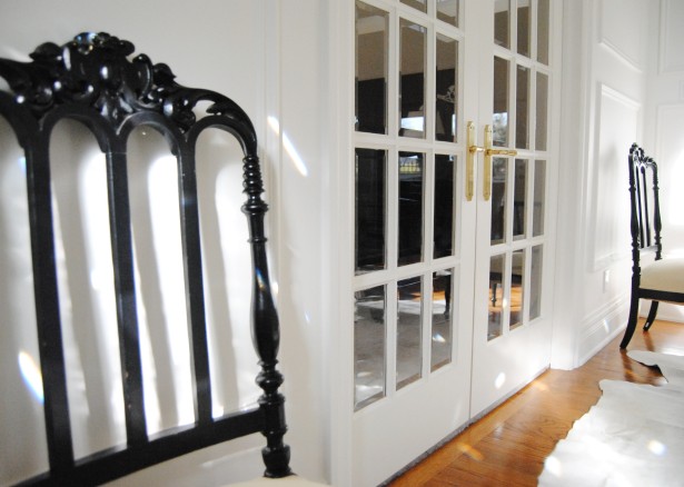 Alexis' foyer by Christine Dovey 2 chairs