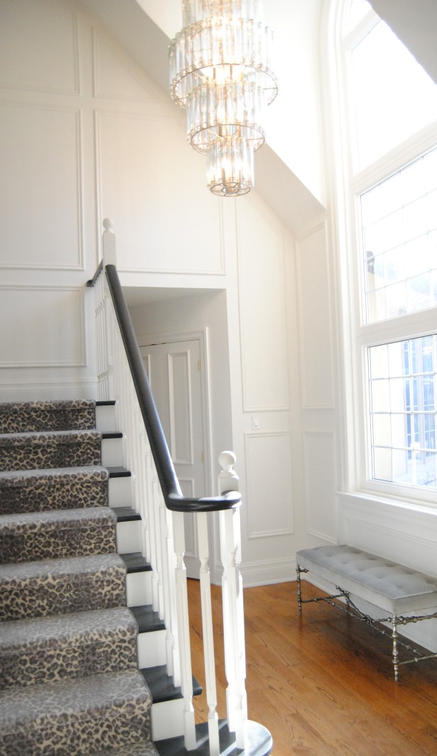 Alexis' foyer by Christine Dovey 4 stair runner