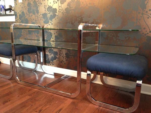 milo baughman console