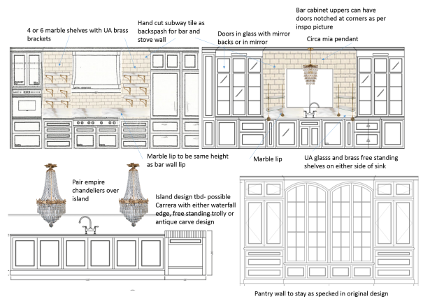 kitchen plans project greenbay christine dovey style