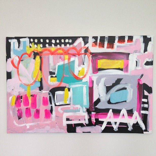 christine dovey artwork black rooster 2014