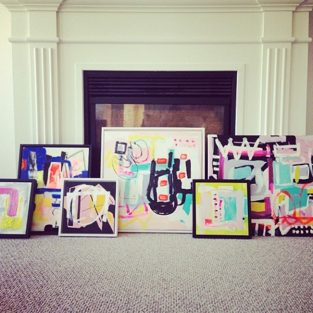 christine dovey artwork black rooster decor 2014