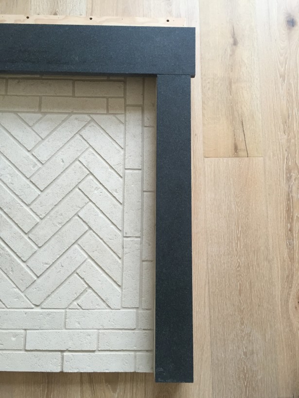 ect flip trumeau stones fireplace limestone alexanian wood floors 