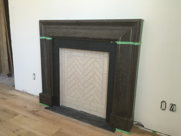 ect flip trumeau stones fireplace