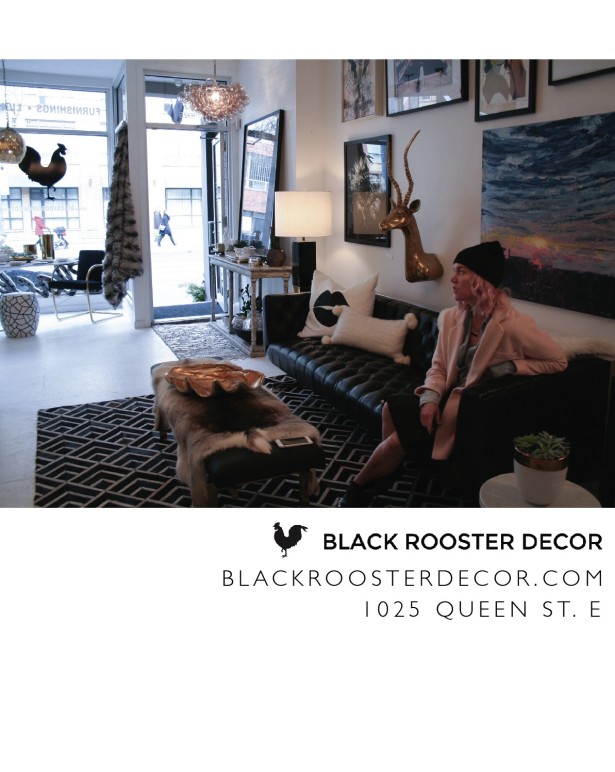 haute spots black rooster decor christine dovey toronto
