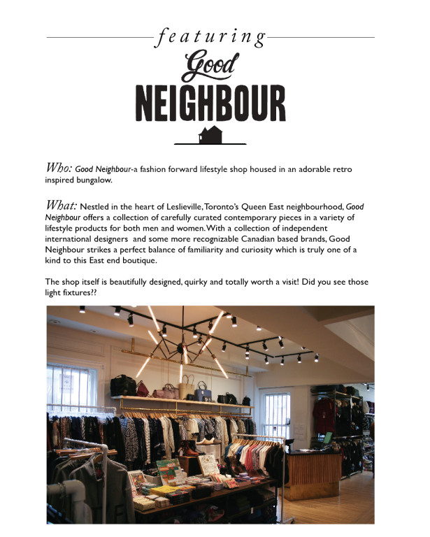 haute spots christine dovey the good neighbour toronto