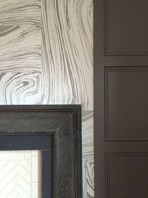 christine dovey one room challenge master bedroom para paint metrie moudling super allen drop it modern wallpaper