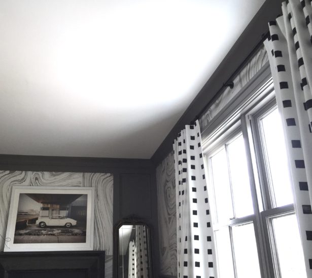 christine dovey one room challenge karastan carpet hollie cooper pillows