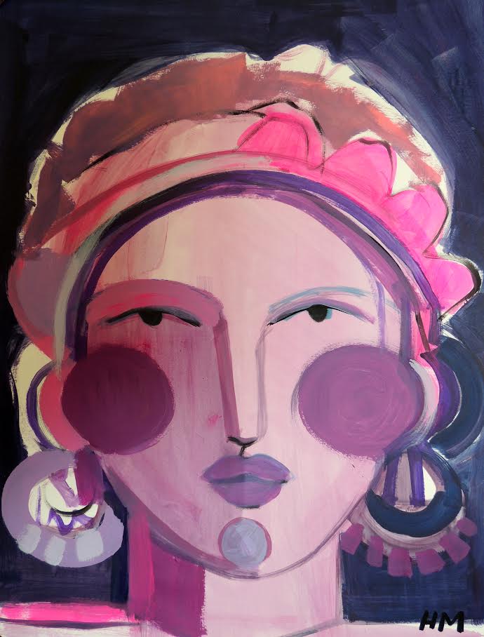 art fair fridays hayley mitchell purple