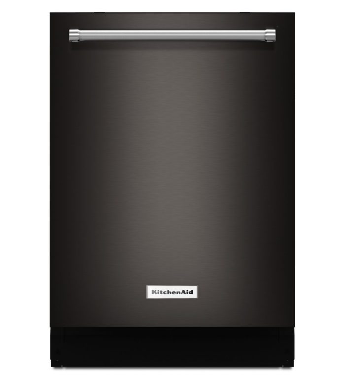 kitchenaid black stainless dishwasher professional christine dovey