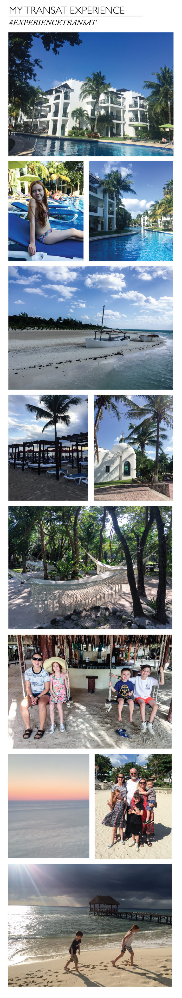 #experiencetransat, air transat, christine dovey, mexico, karisma experience