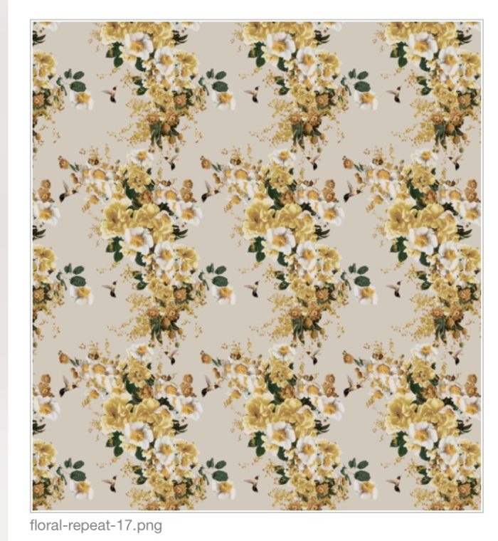 drop it modern wallpaper one room challenge