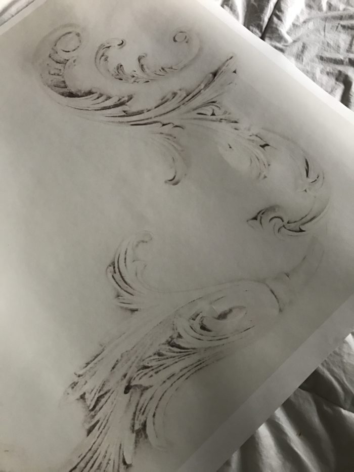 drop it modern wallpaper christine dovey one room challenge