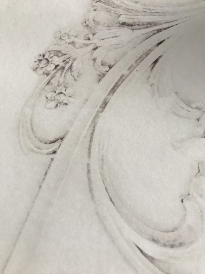 drop it modern wallpaper christine dovey one room challenge