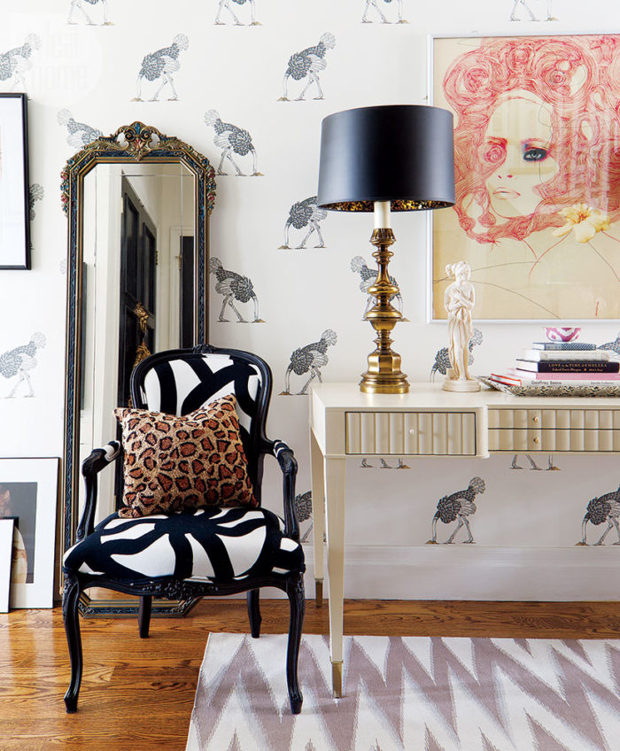 christine dovey foyer style at home french chairs one room challenge