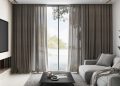 curtain for grey living room