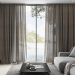 curtain for grey living room